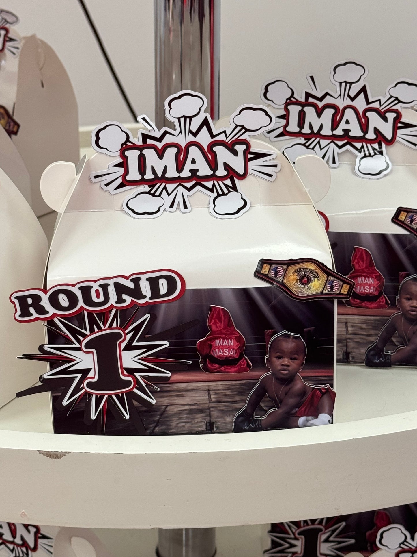 3D Custom Gable Favor Boxes