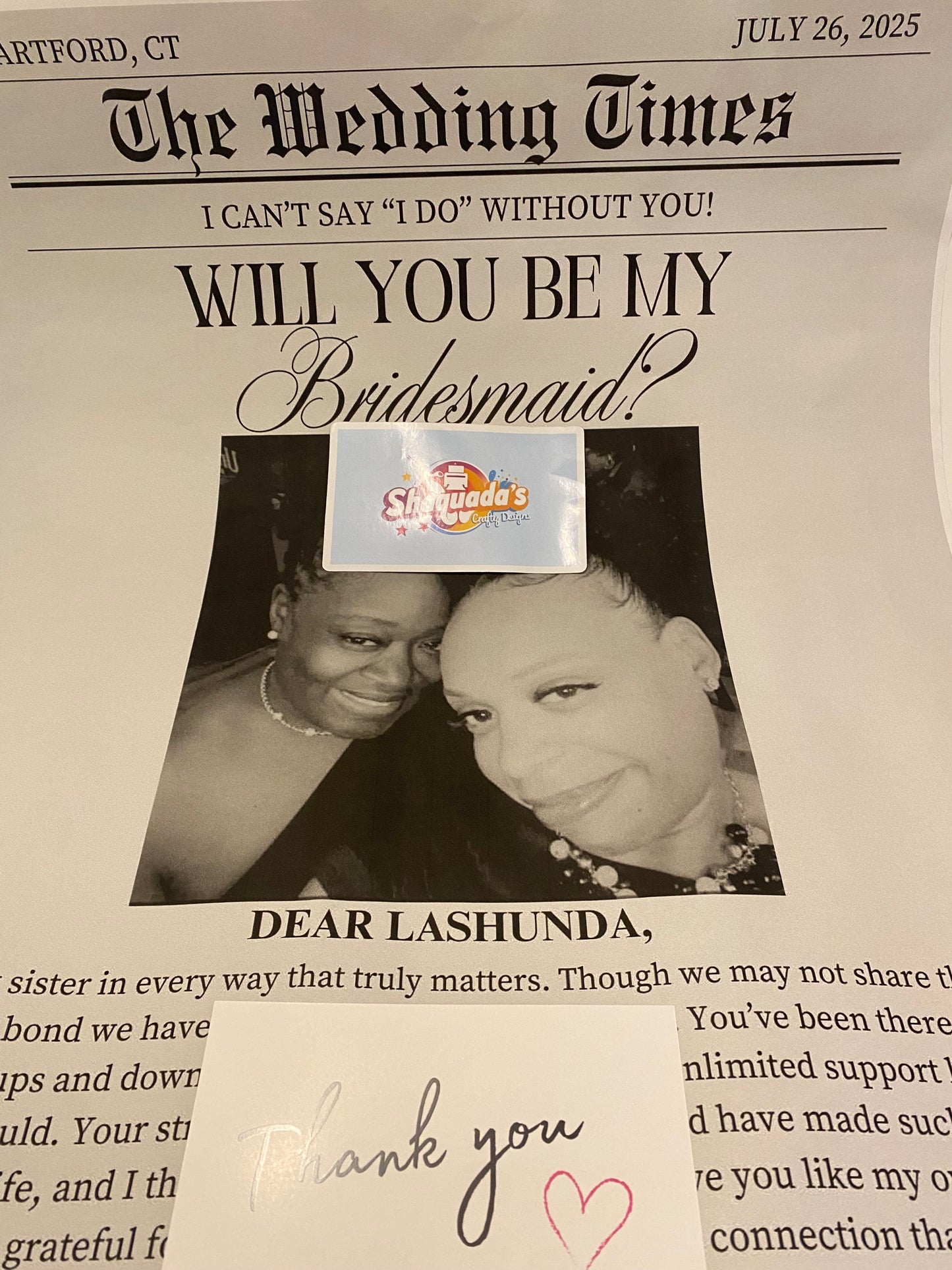 Custom Newspaper Prints