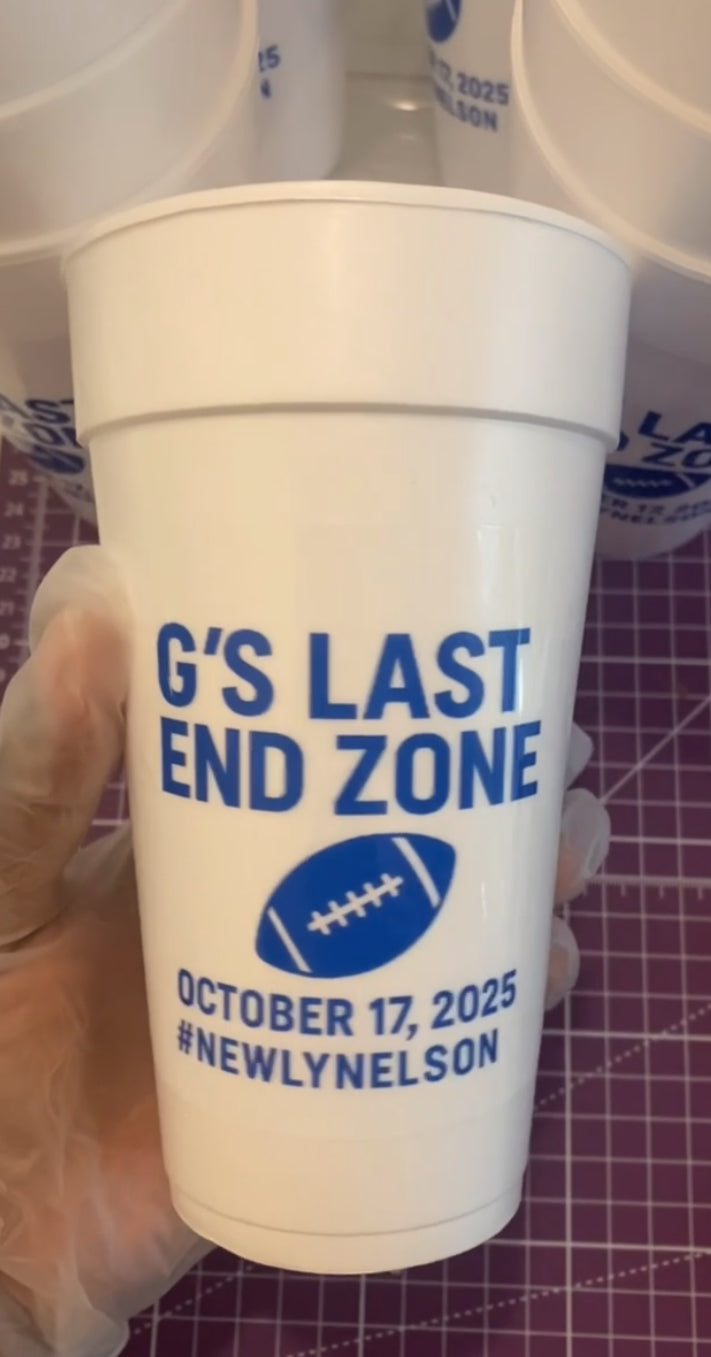 Custom 20oz Styrofoam Party Cups
