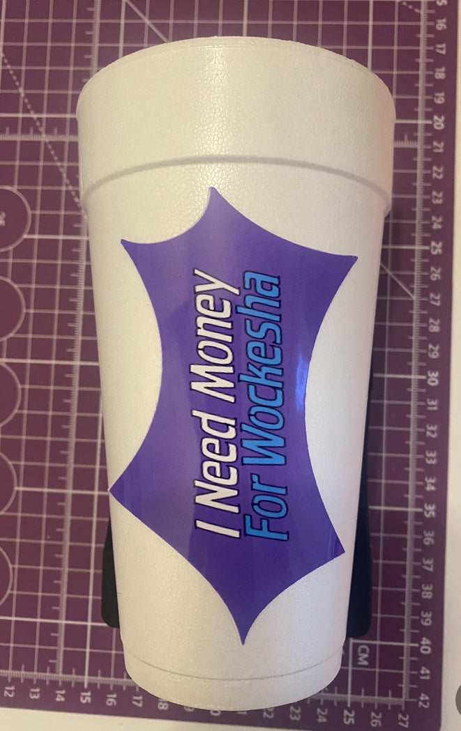 Custom 20oz Styrofoam Party Cups
