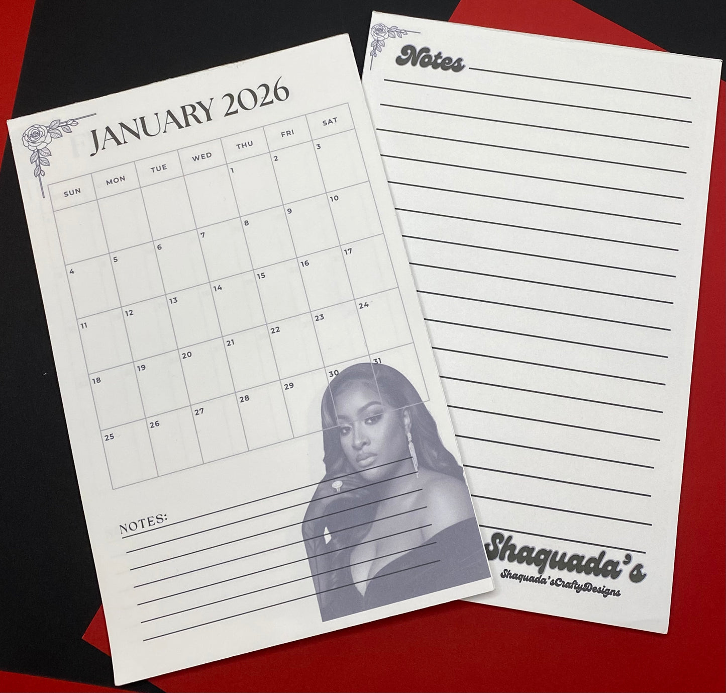 2026 Custom Tear-Away Calendar Notepad