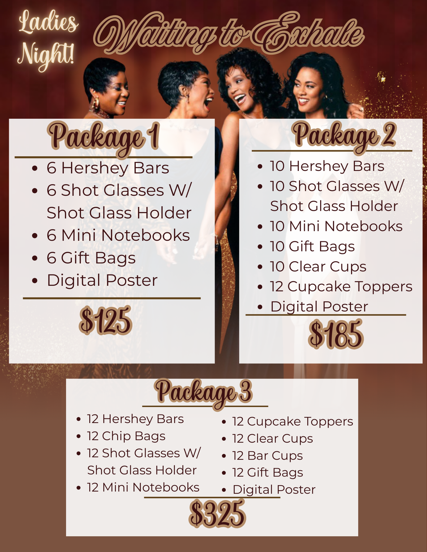 Waiting to Exhale Packages