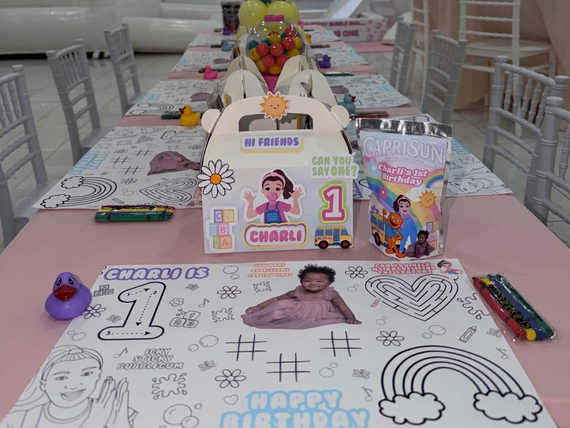 3D Custom Gable Favor Boxes