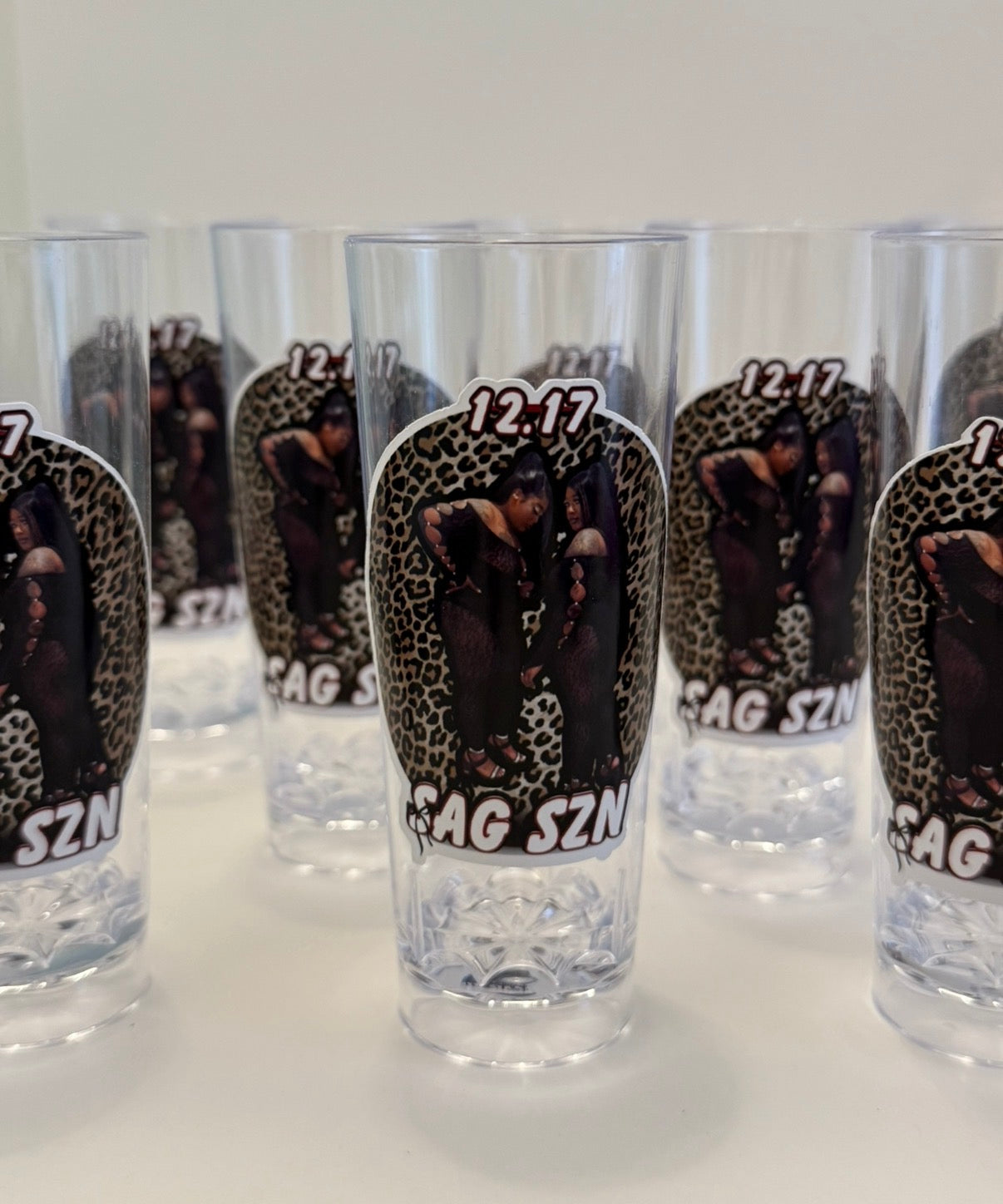 Custom Plastic Shot Glasses