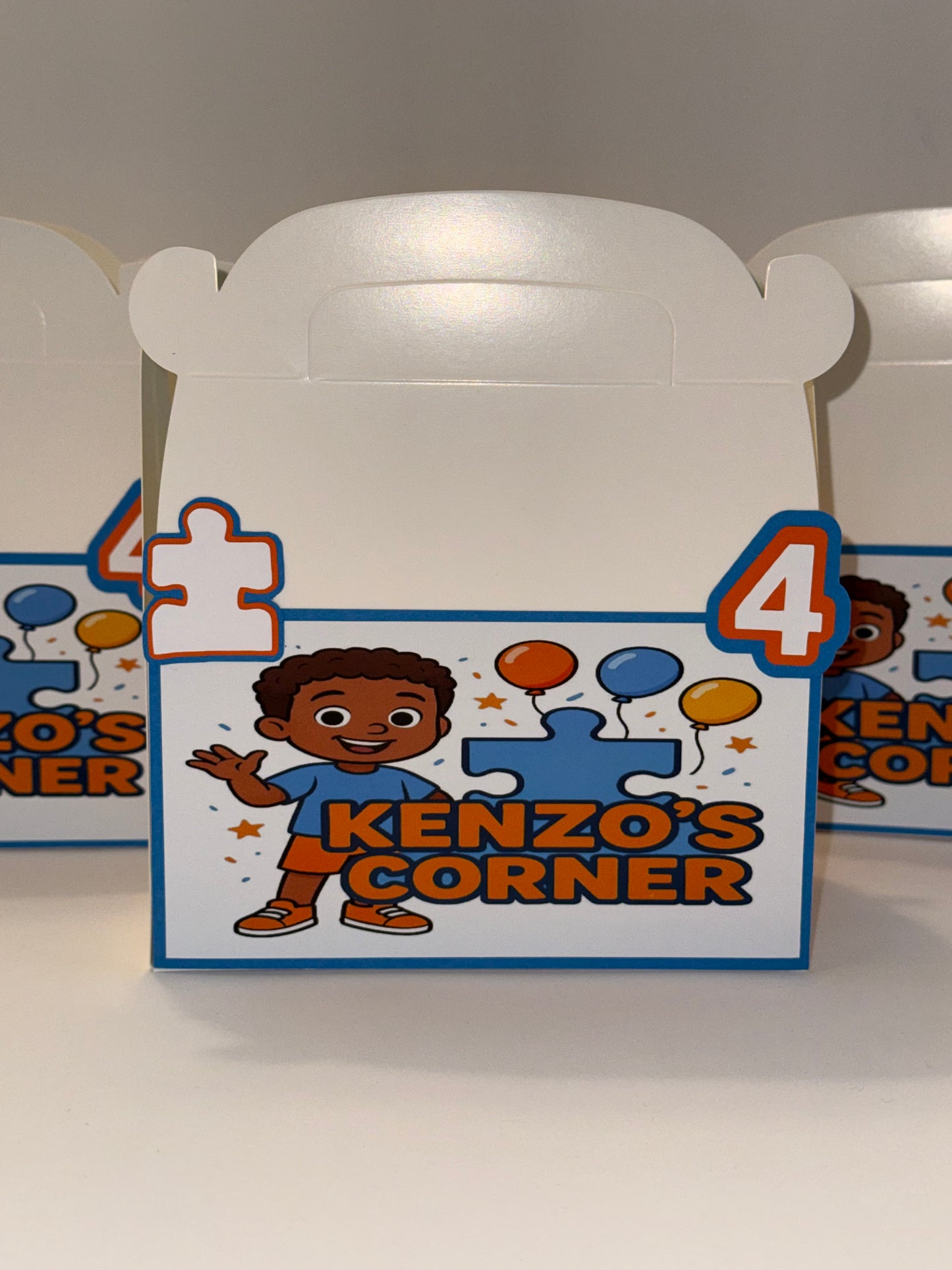 3D Custom Gable Favor Boxes