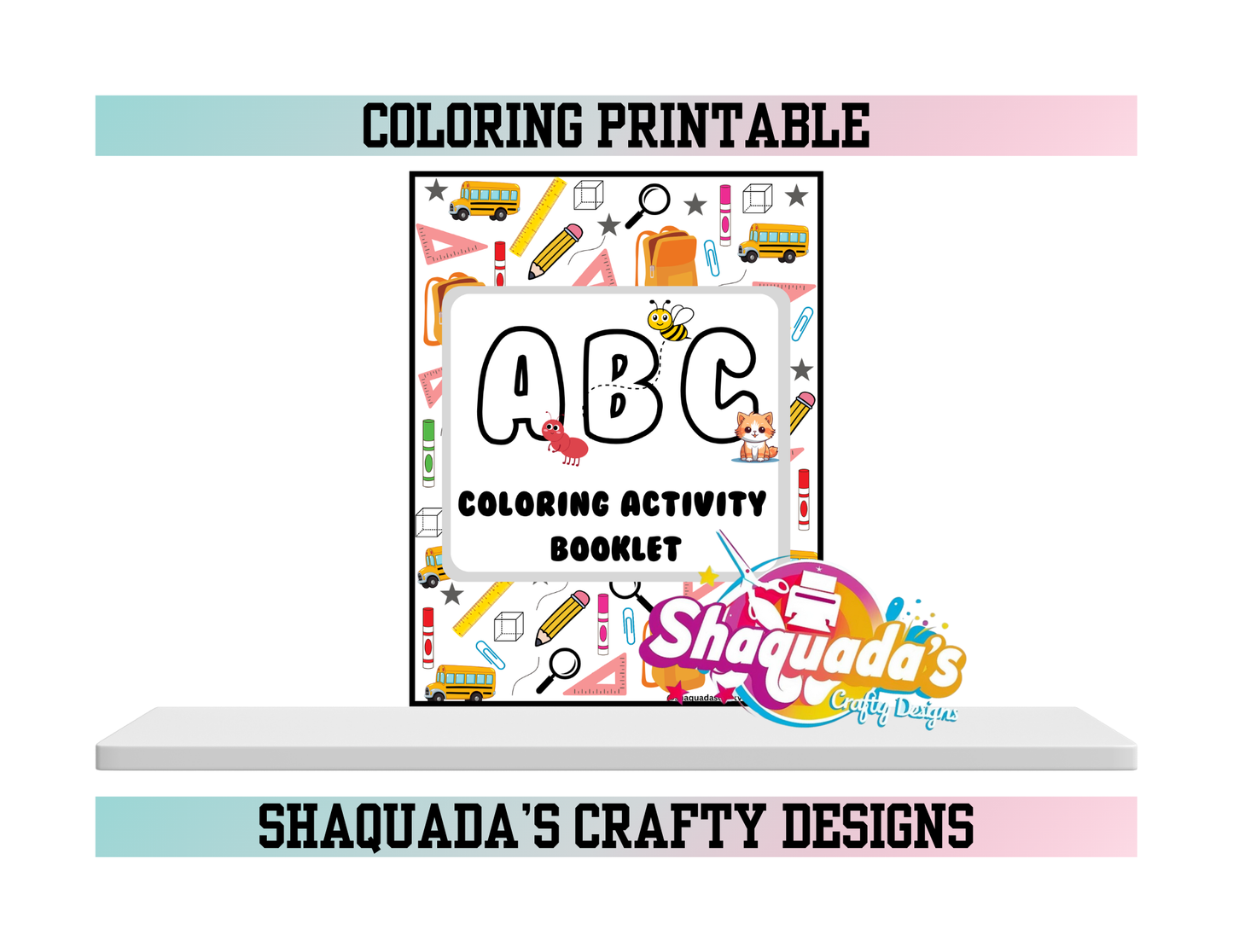 ABC Coloring Activity Booklet (PDF)