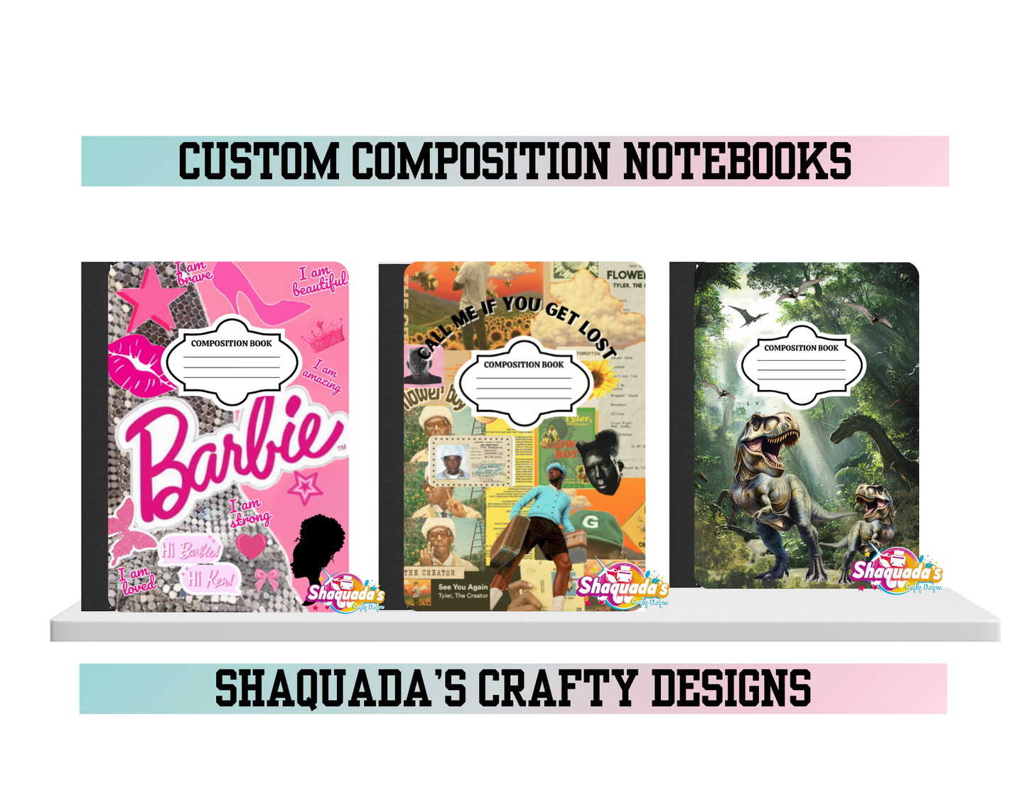 Custom Composition Notebooks