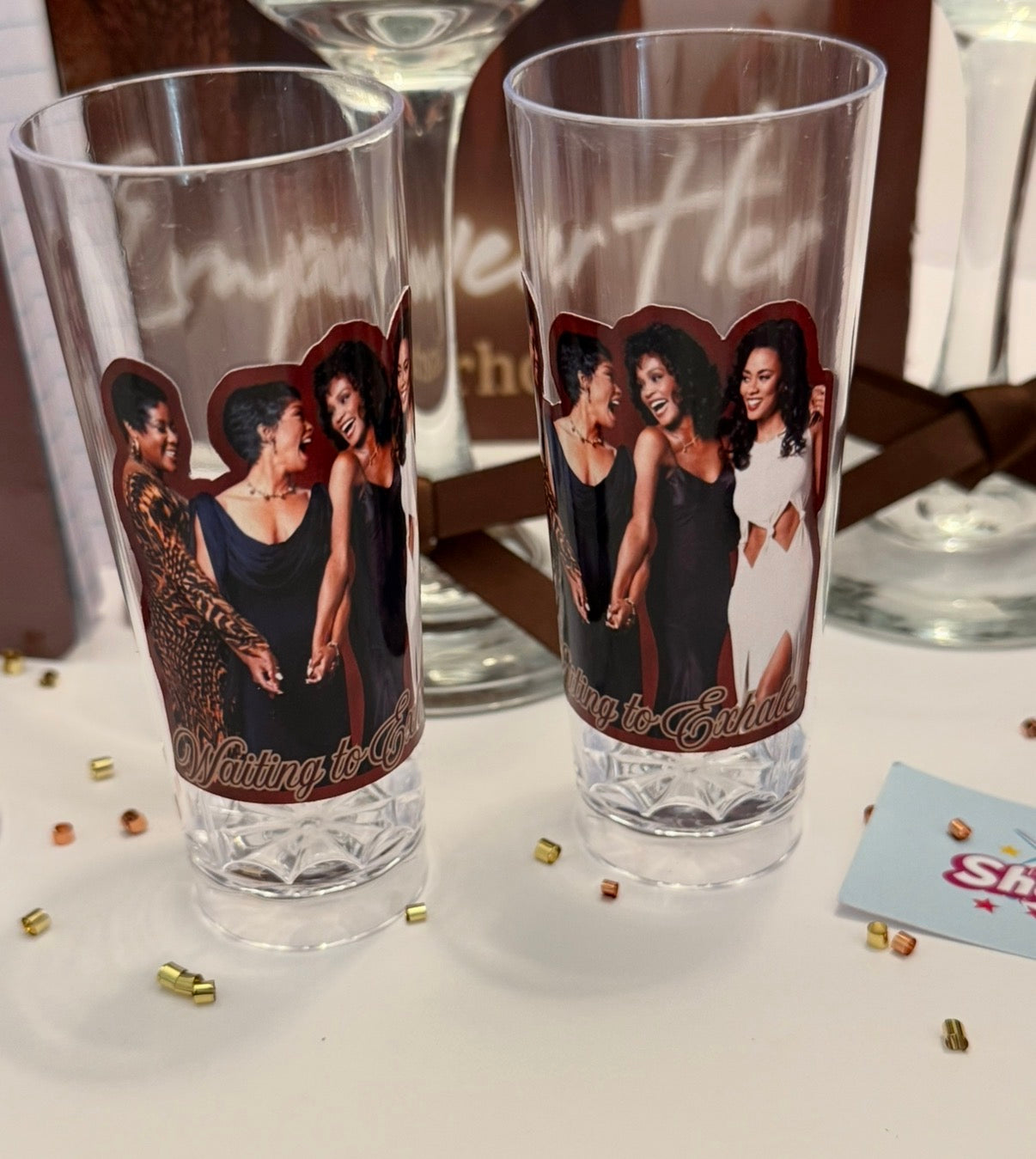 Custom Plastic Shot Glasses