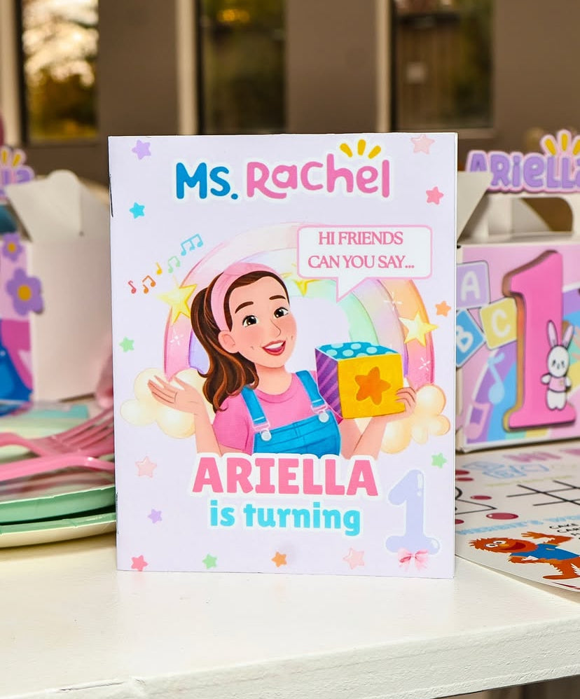 Custom Mini Coloring Booklets